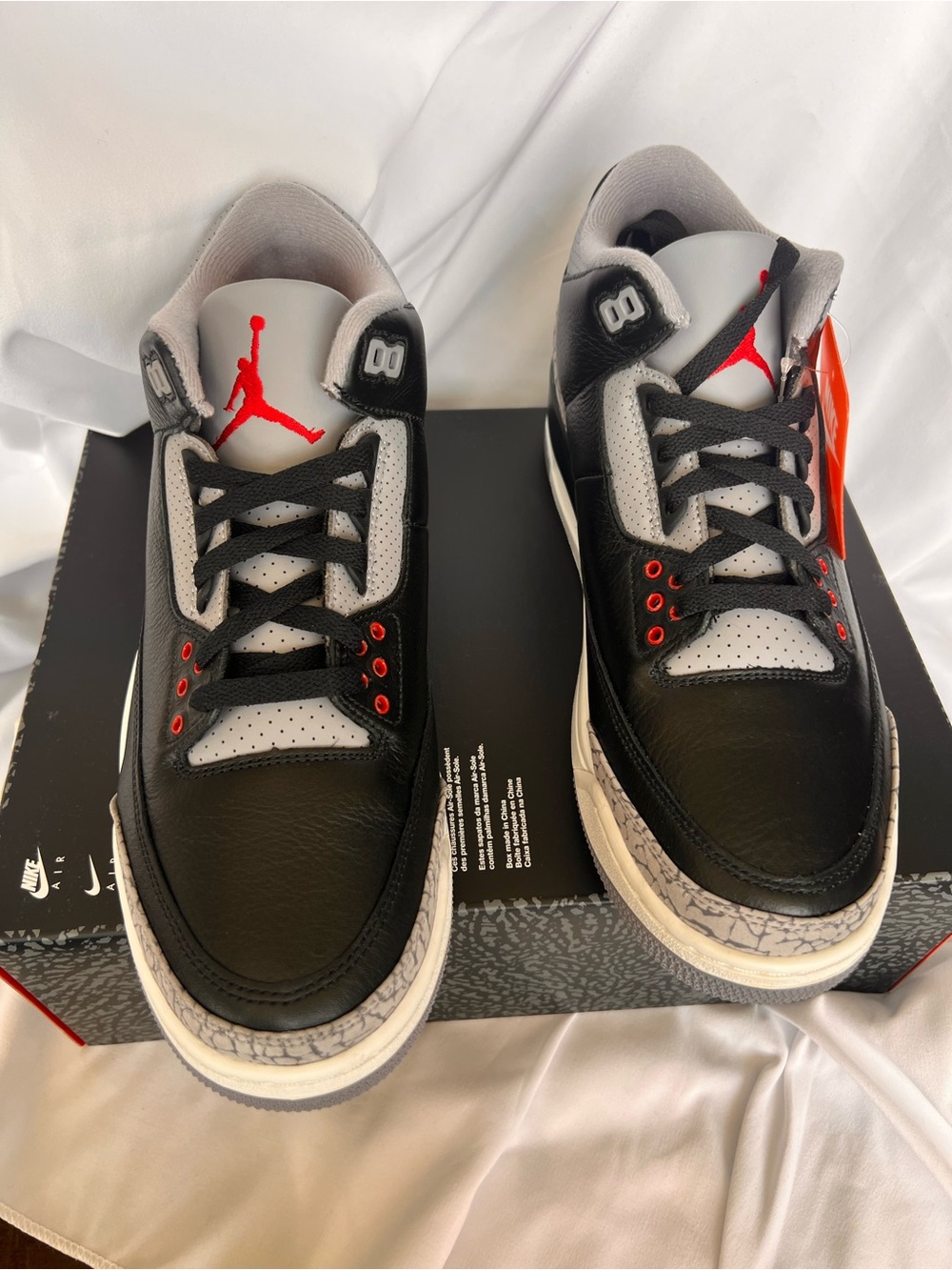Nike Men’s Air Jordan 3 Retro Black Cement
